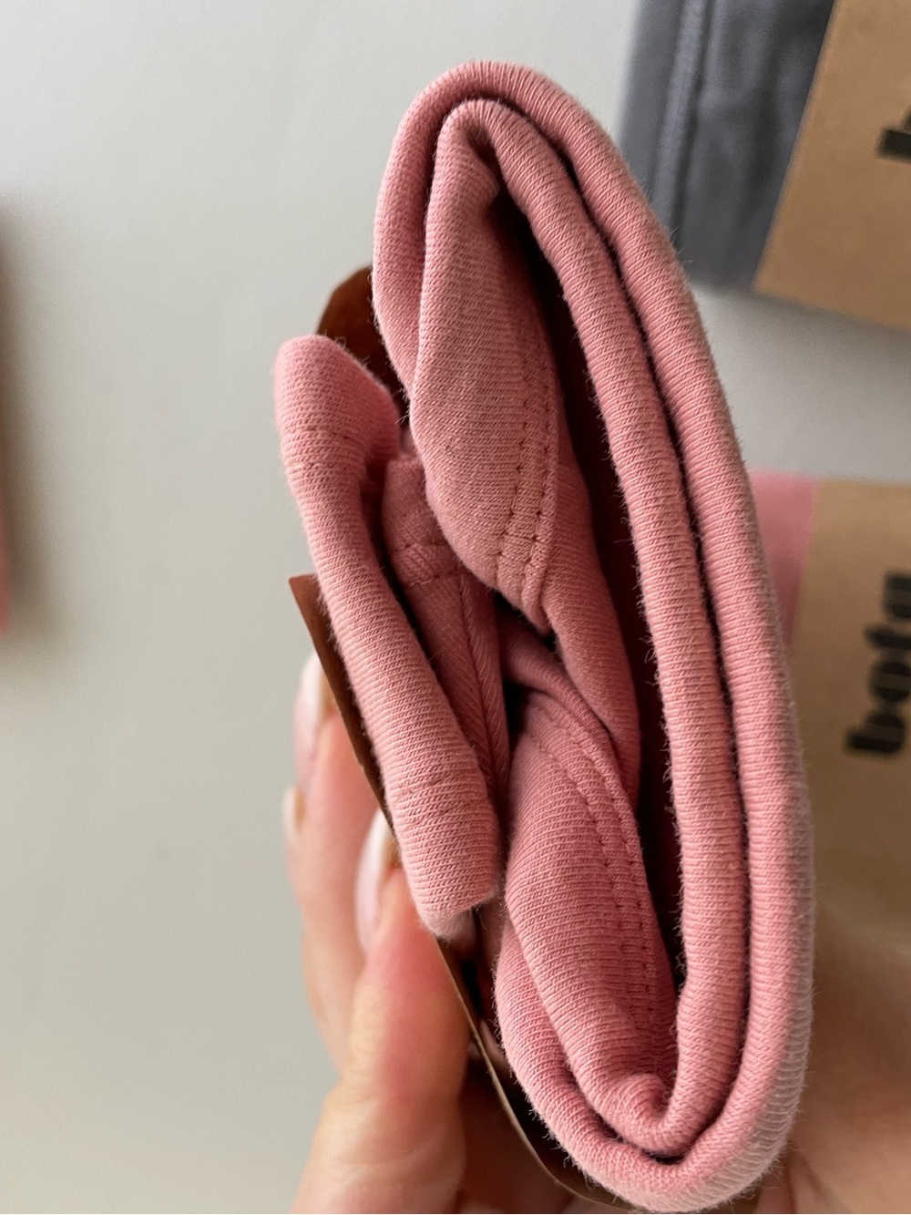 Bota Perfect Thong Bundle 4X Organic Cotton Panties Pink Gray 5 Piece NWT - Picture 7 of 8